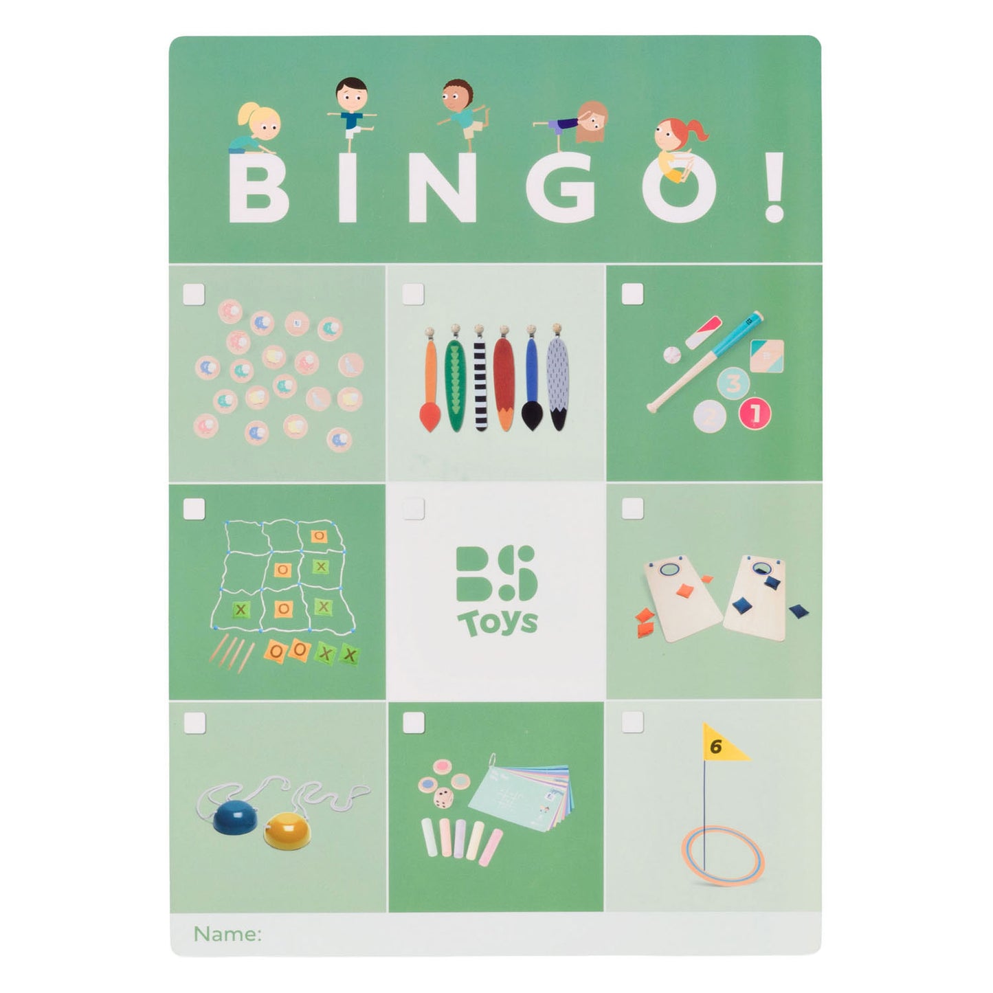 Paquete grupal de juego para exteriores Bs Toys - 8 piezas.