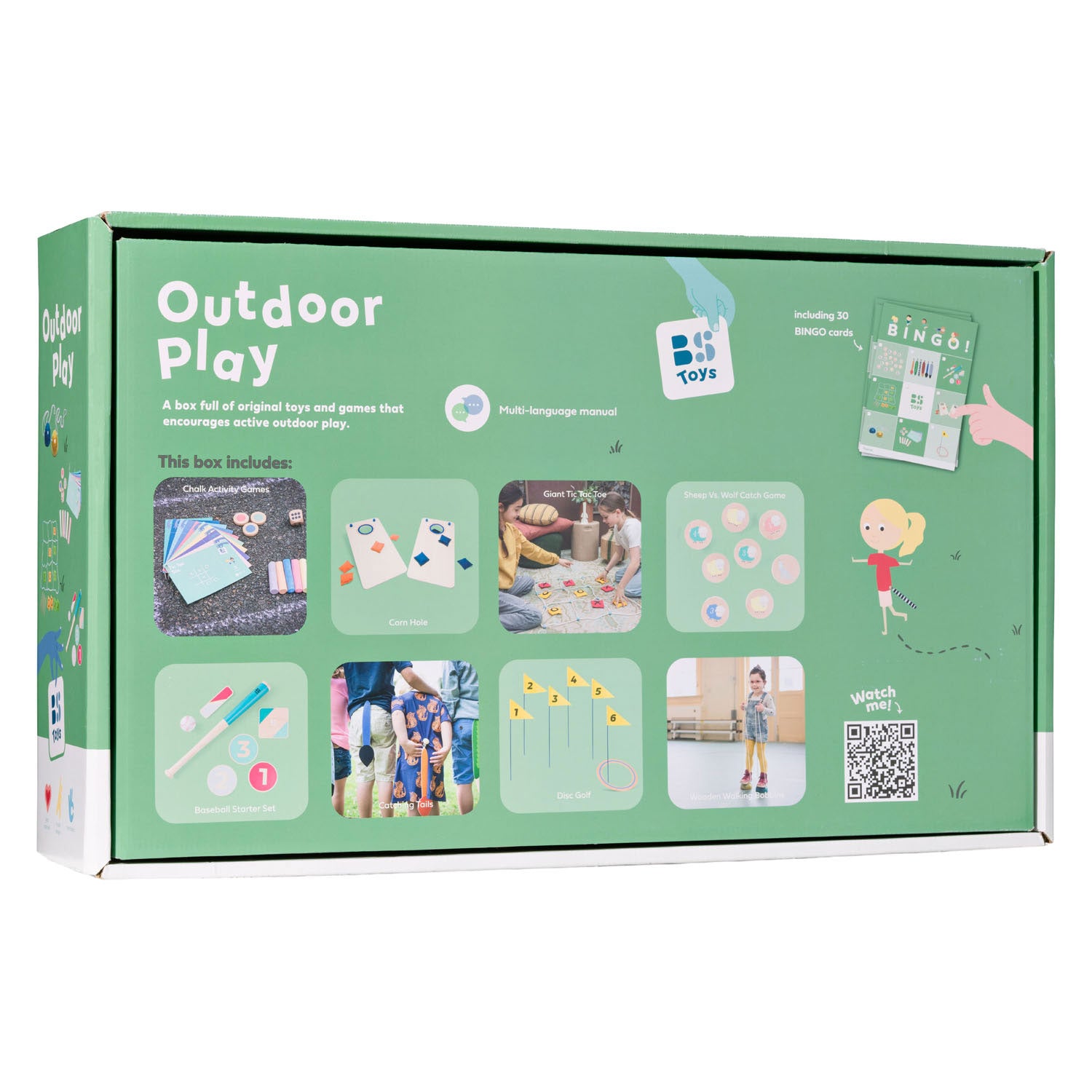 Bs toys buitenspeelset groepspakket - 8dlg.