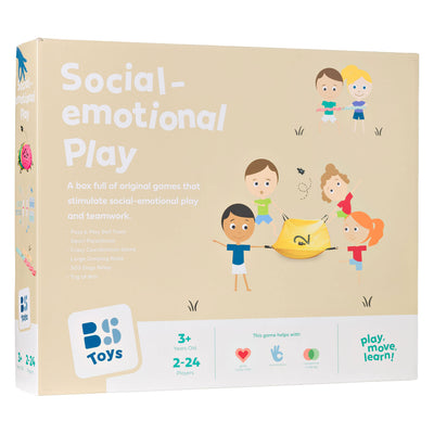Paquete grupal de juego socioemocional de Bs Toys - 6 piezas.