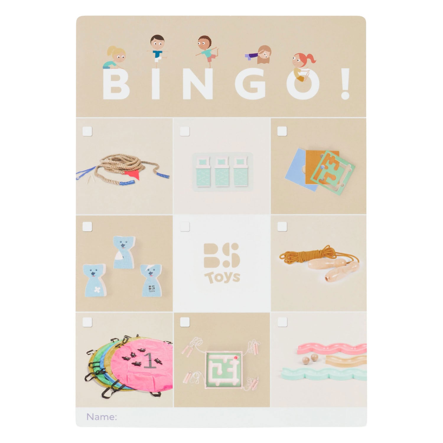 Pacchetto di set di giochi socio-emotivi Bs Toys - 6 pezzi.
