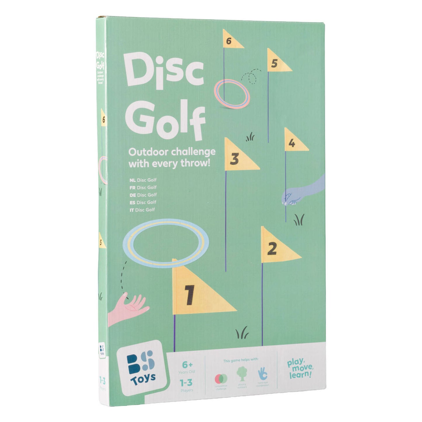 Juego de disc golf Bs Toys - 1-3 jugadores