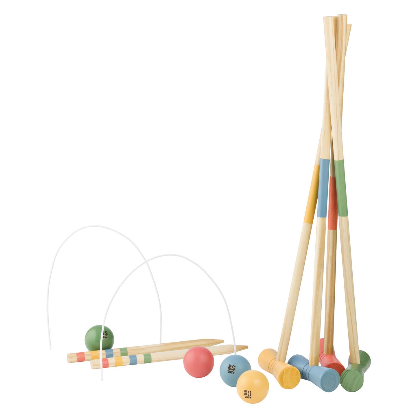 Juego de croquet de madera BS Toys