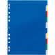 Tabs durevole 6740 polipropilene a4 220x297mm assortiti 10 tabs