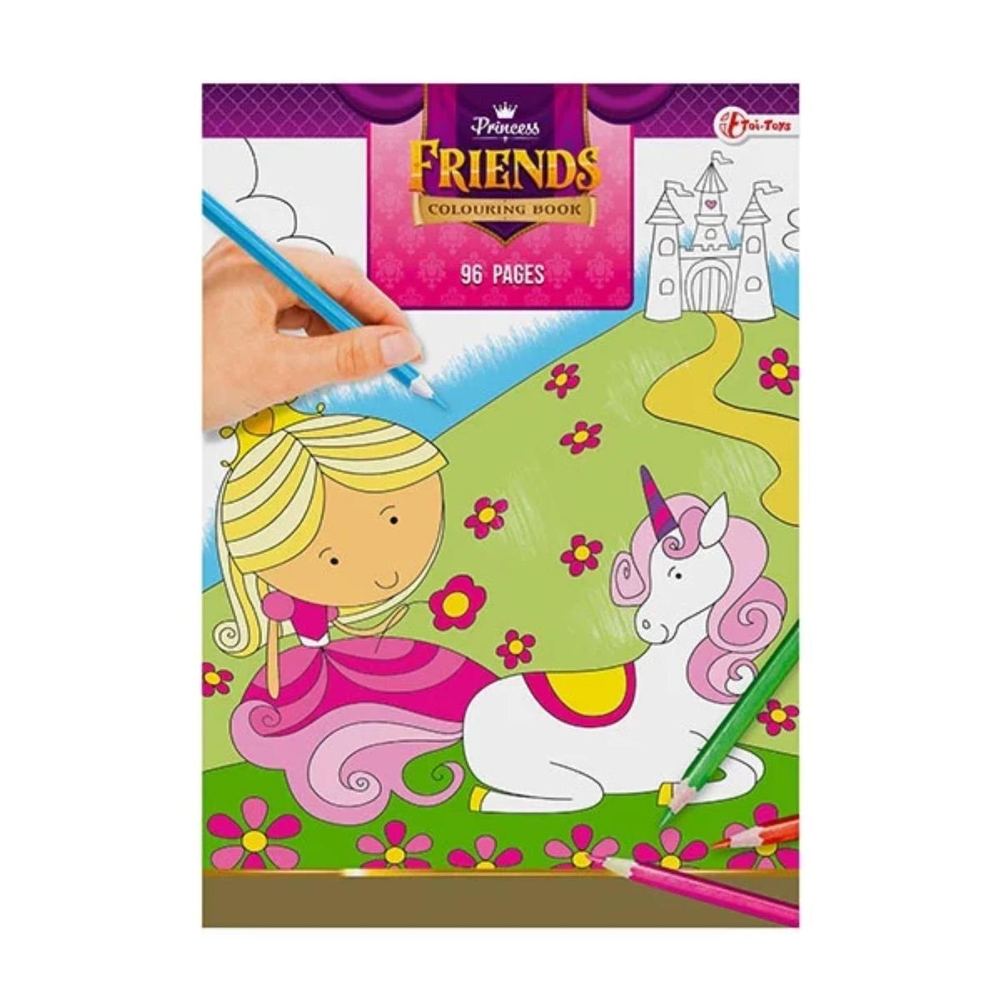 Princess Friends Friends Color Libro 96 páginas