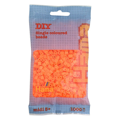 Perle di ferro Hama 1000 pezzi Oranje neon