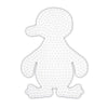 Hama strijkkralen grondplaat pinguin
