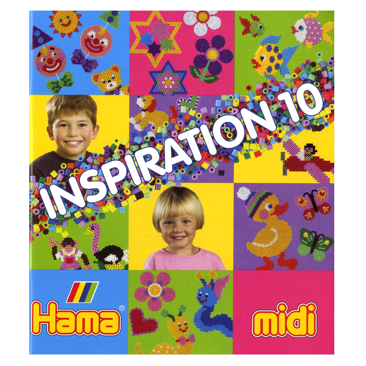 Opuscolo di ispirazione per perle di Hama String, n. 10