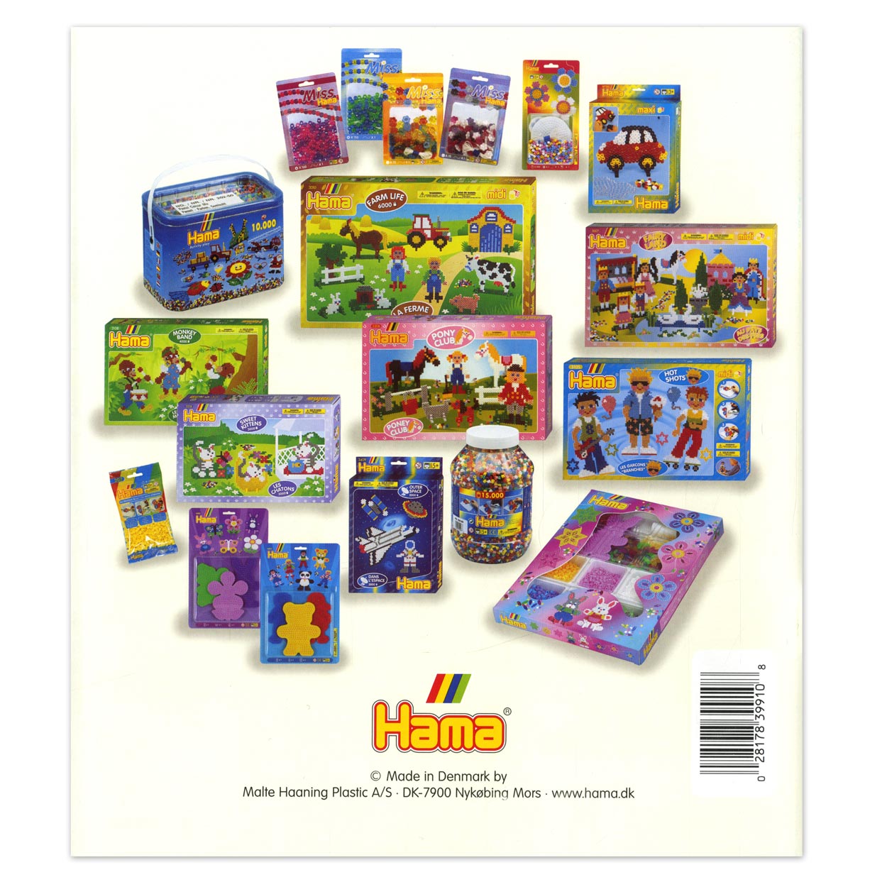 Hama String Beads Inspiration Booklet, No. 10
