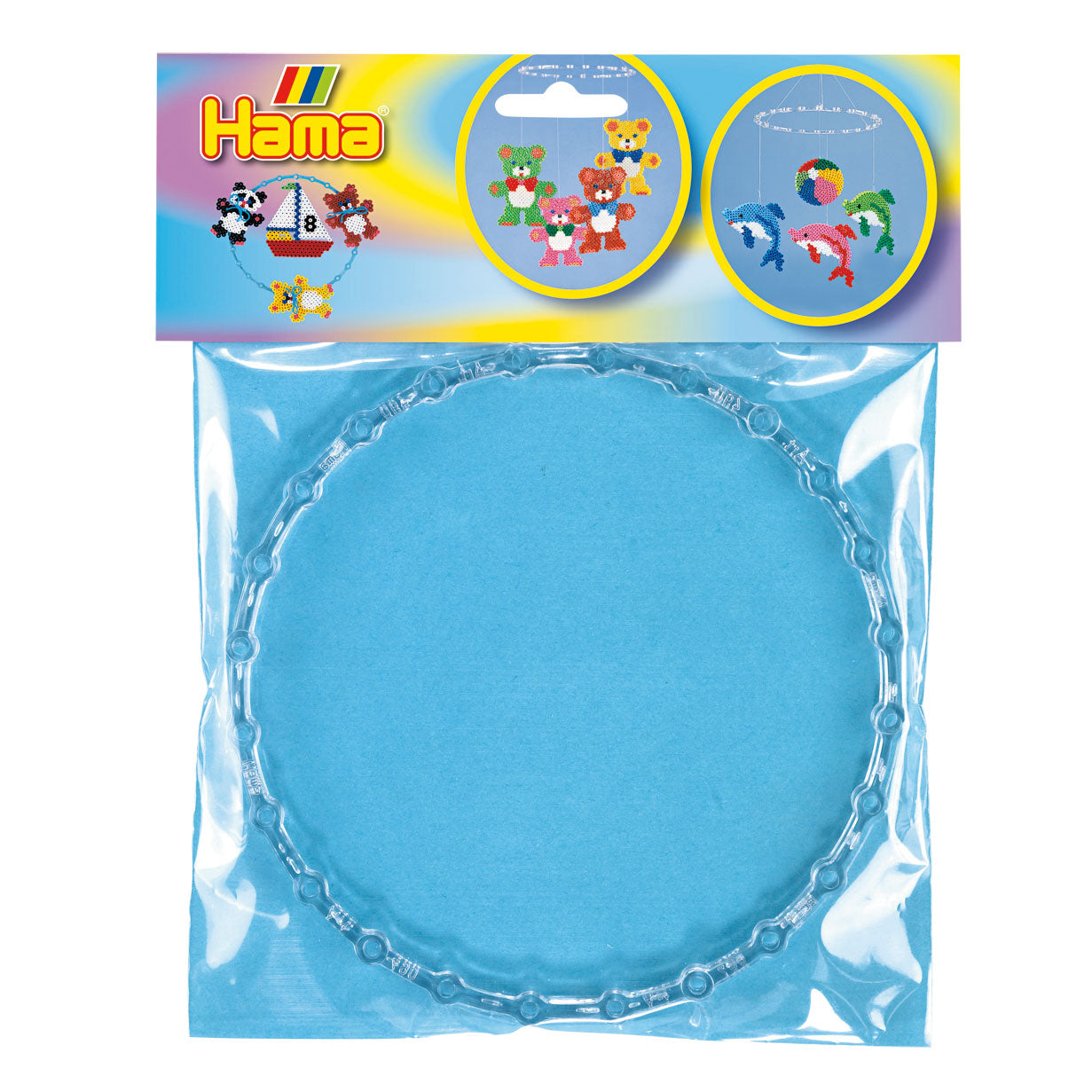 Hama Iron Beads Ring Mobile Ring, 2st.