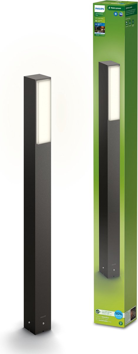 Philips LED Philips Stratosphere garden pole - ultra efficient - anthracite - 3.8W