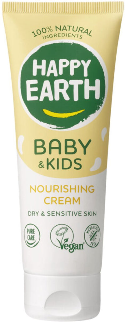 Happy earth baby kids 100% natural nourishing cream - 75 ml