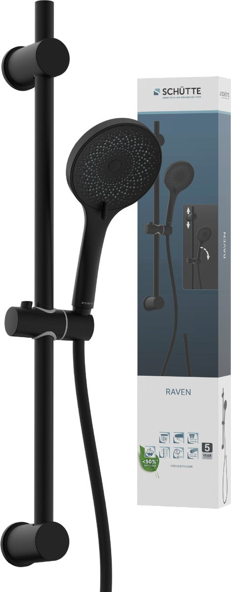 Schütte Schütte Shower Gang Set Raven Matzwart