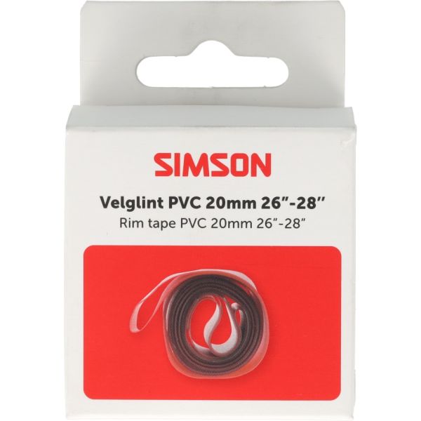 Simson velglint 24i -28i 20mm breed pvc