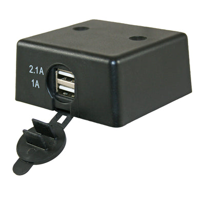 cargador usb 12v montado en superficie