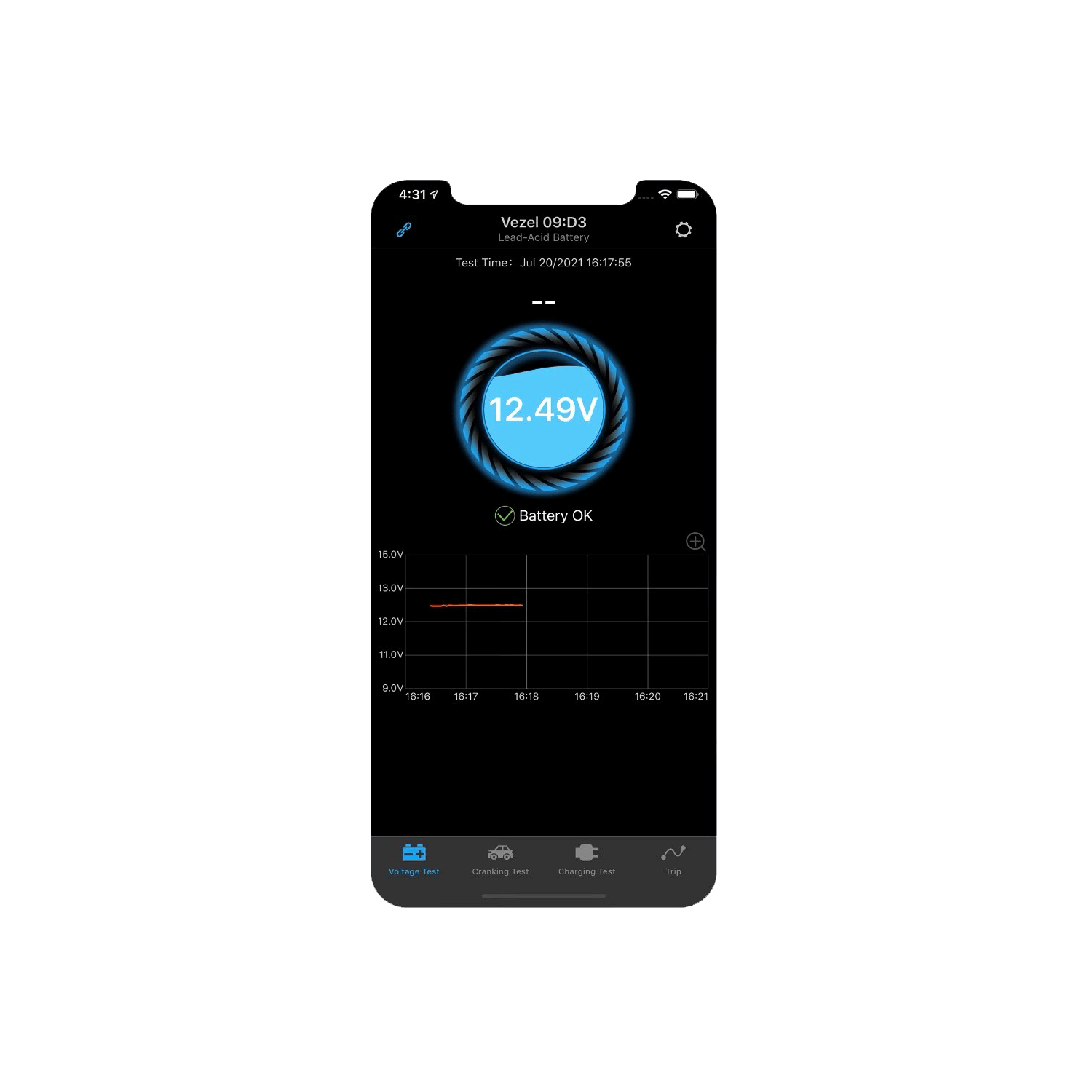 Monitor de batería medidor de capacidad de batería bluetooth