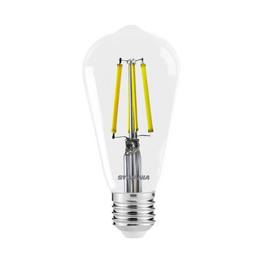 Sylvania 1073857 - td plat rt st64 cl 840 e27 827 | 6 pezzi
