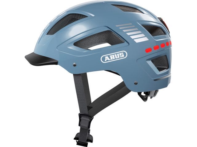 Abus Helmet Hyban 2.0 LED Signal Glacier XL 58-63cm