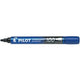 Rotulador permanente piloto 100 1mm punta redonda azul