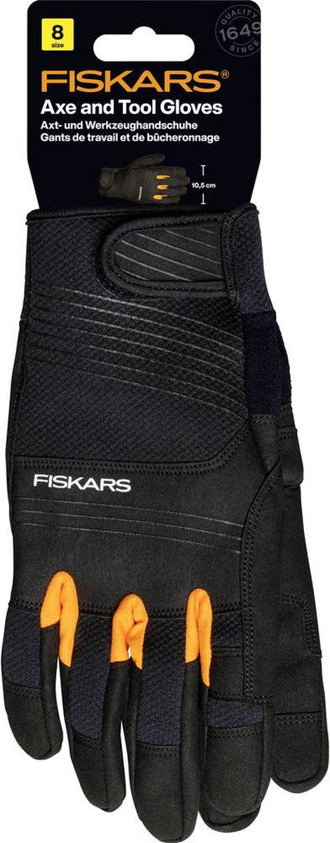Fiskars guante para hacha y herramientas talla 8 - 1071129