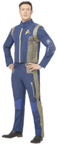 Smiffys - disfraz de uniforme de comando de descubrimiento de Star Trek - l - azul