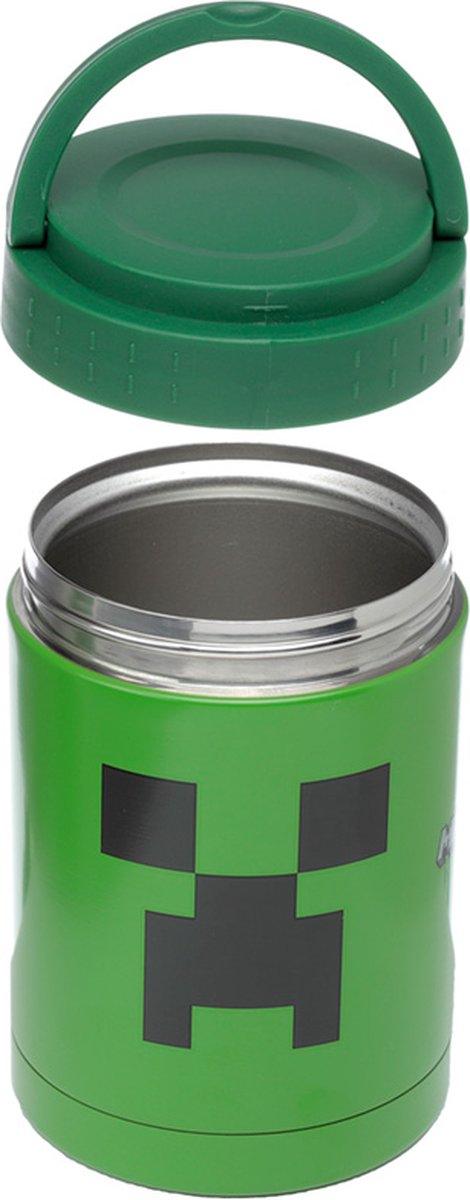 Minecraft Creeper - Thermos Lunch is called Cold Lunch Pot 500 ML