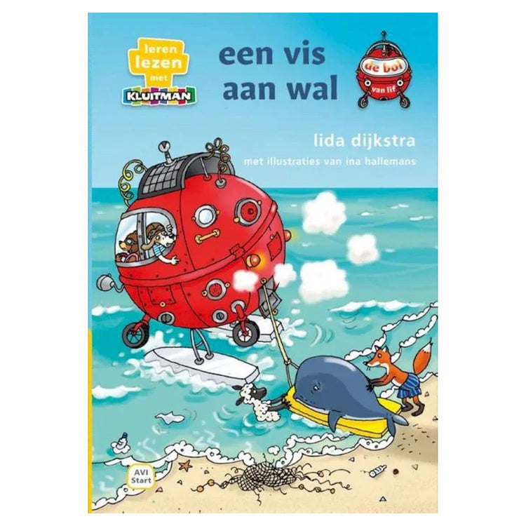 L'editore Kluitman de Bol Van Lif, un pesce a terra avri