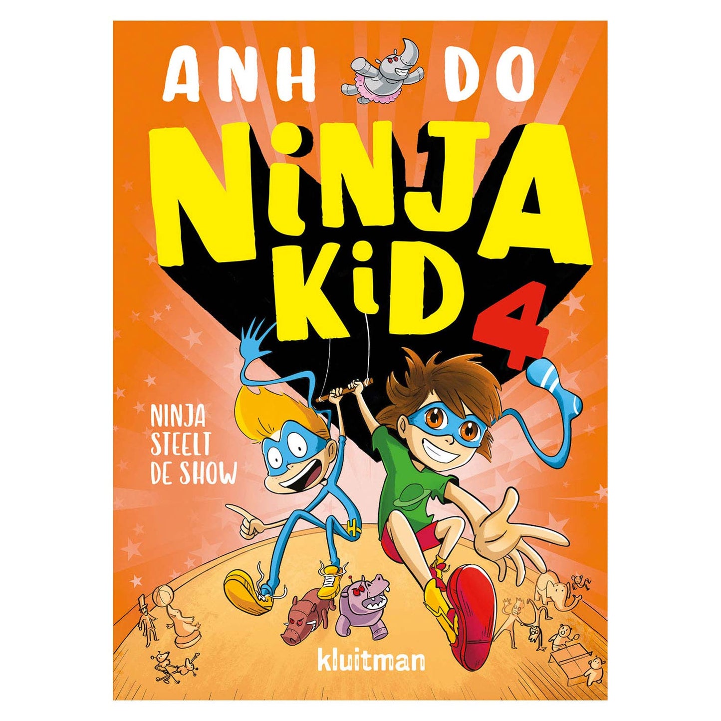 L'editore Kluitman Ninja Kid 4 Ninja ruba lo spettacolo