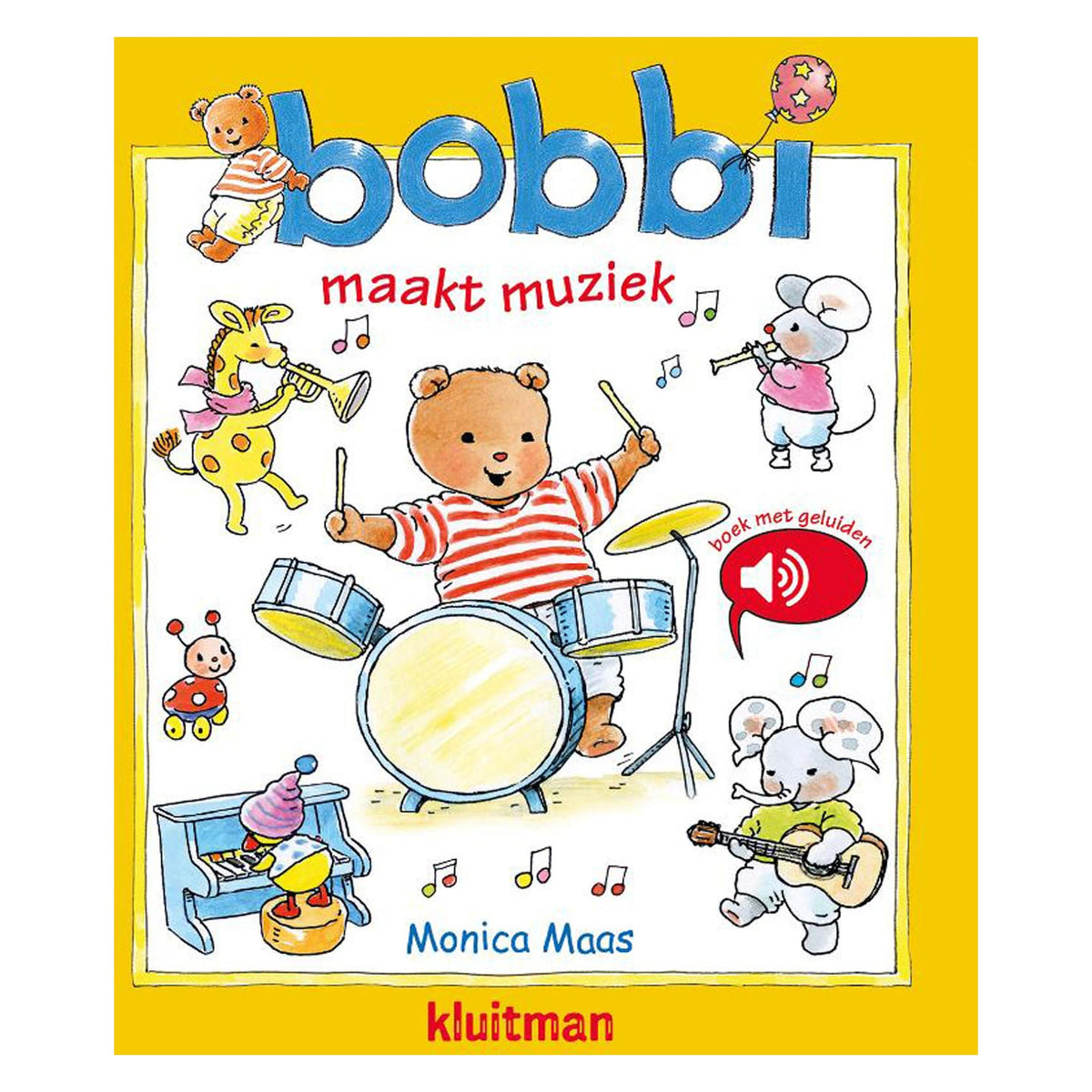 L'editore Kluitman Sound Book Bobbi fa musica