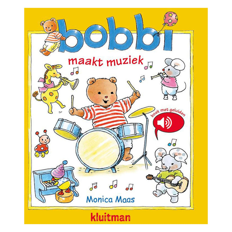 L'editore Kluitman Sound Book Bobbi fa musica