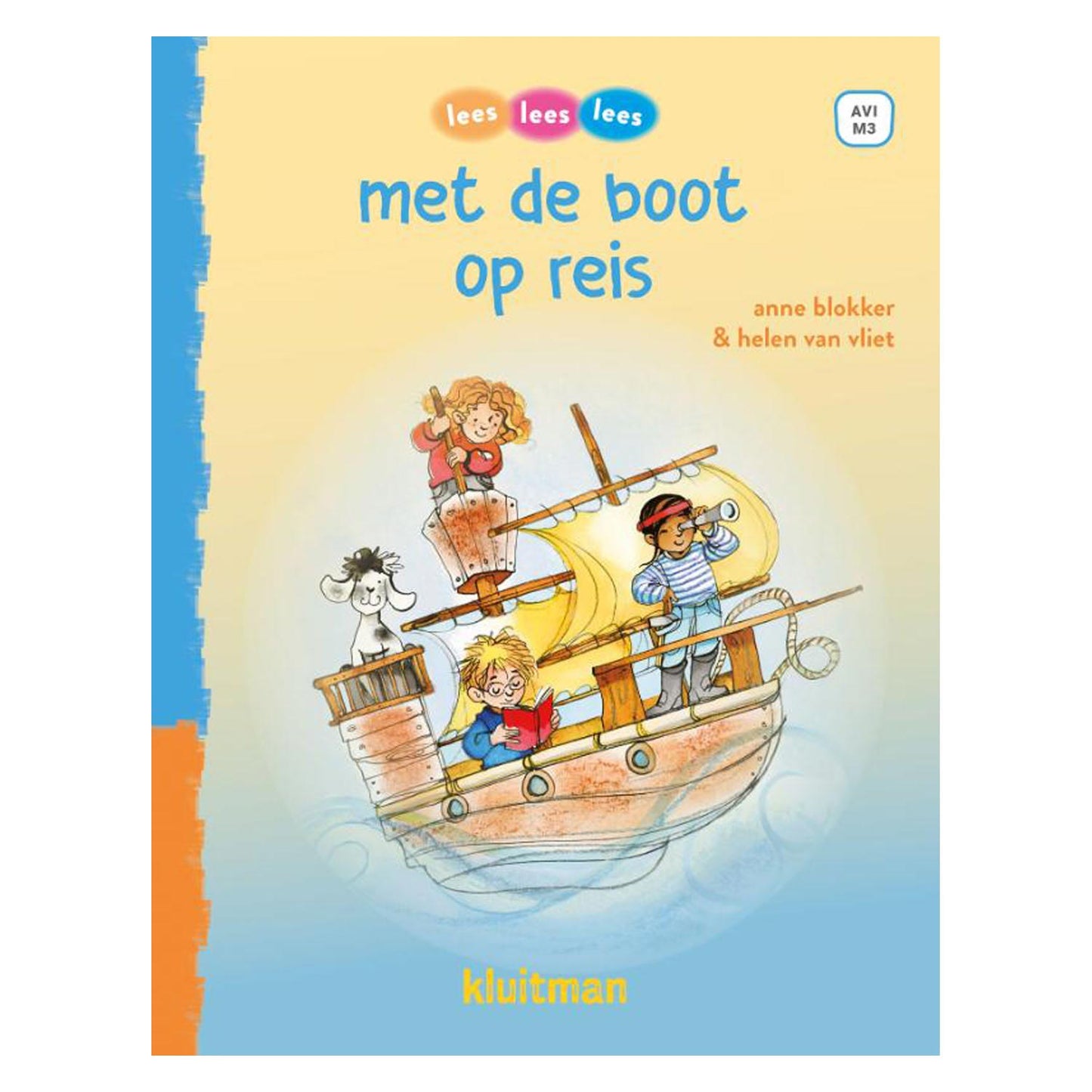 Uitgeverij kluitman lees lees lees met de boot op reis (avi-m3)