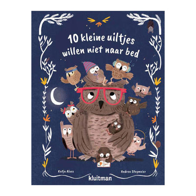 Publisher Kluitman 10 little owls don't want to go to bed picture book