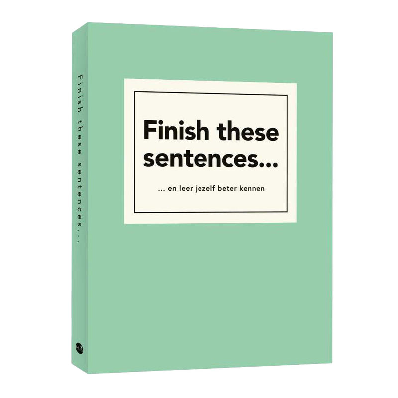 Uitgeverij Kluitman termina queste frasi e compila il libro