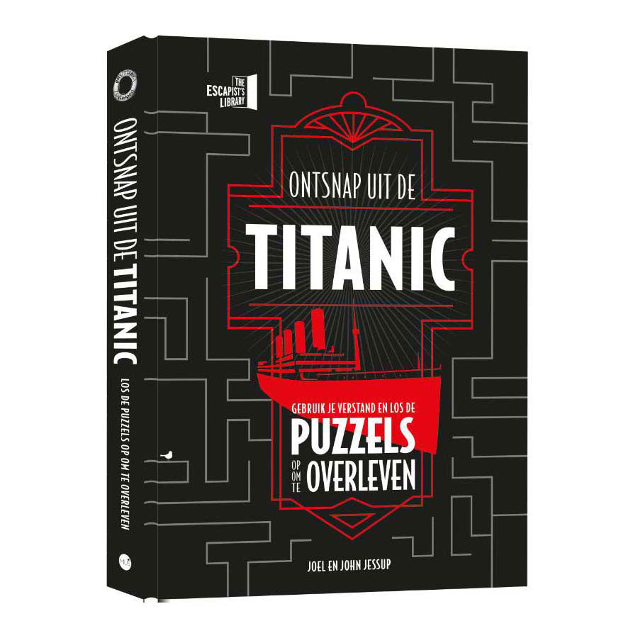 Uitgeverij kluitman ontsnap uit de titanic puzzelboek