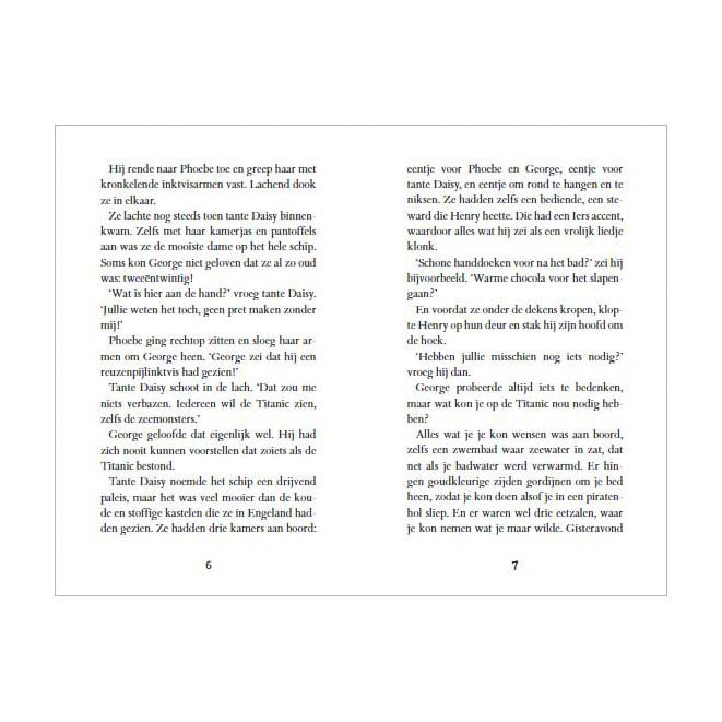 Kluitman Publishers sono sopravvissuto: la fine del Titanic