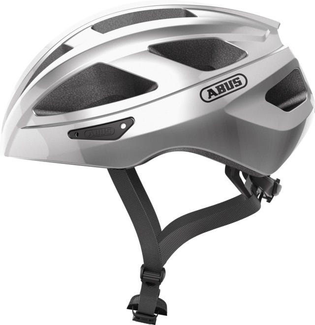 Abus helm MacatGoud gleam Zilver L 58-62cm