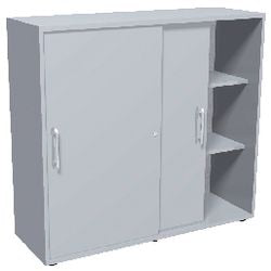 Bach cabinet hammerer 1753k 5 gray 1200 mm x 400 mm x 1100 mm