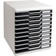 Cassettiere Multiform nero grigio a4