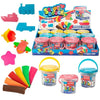 TOI TOYS Sculptidough Kleiset con moho en cubo, 7dlg.