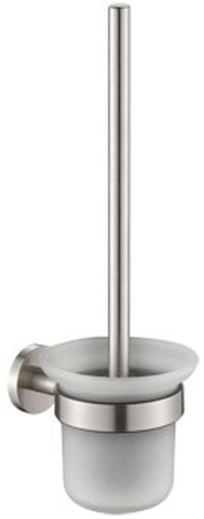 Scopino per WC Plieger vigo - scopino per WC con porta bicchiere - supporto a parete - garanzia 10 anni - cromo spazzolato