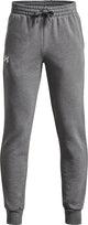 Under Armour UA Rival Fleece Joggers-Gris Pantalones deportivos para niños - Castlerock Light Heather - Blanco