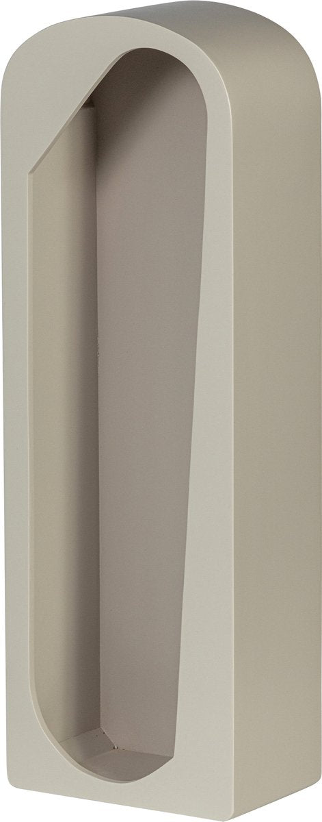 Woood noam wanddeco - hout - dust - 70x24x15