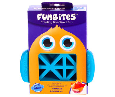 FUNBITES BÁSICOS Cubo de hielo Forma Triángulos Azul