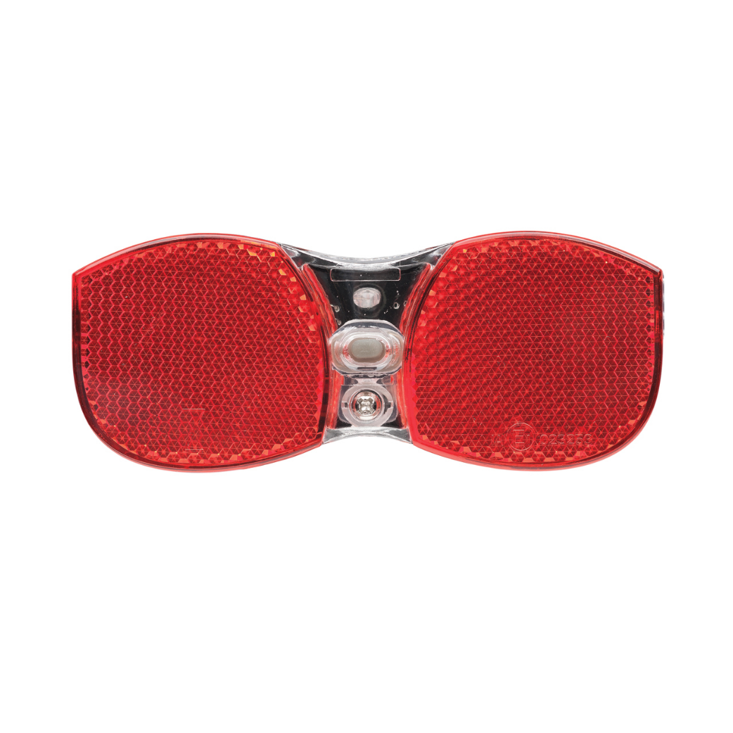 AXA LED City Wakight posteriore. Assemblaggio 80mm. Incl batterie (imballaggio del workshop)