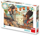 Puzzle di una porta di pesca 300 pezzi