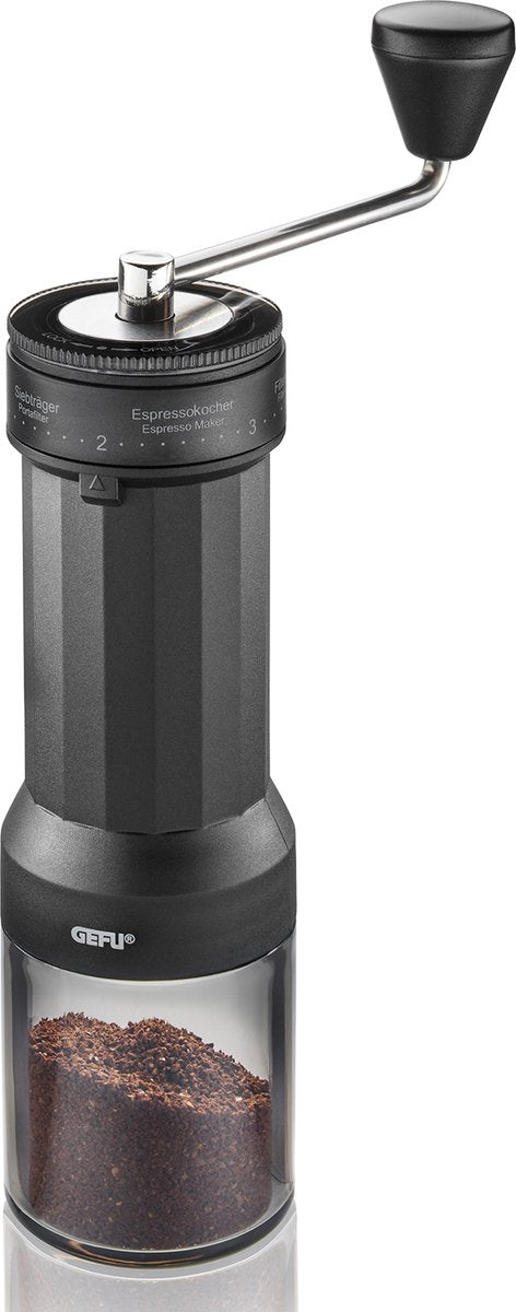 Gefu loco koffiemolen – handmatig – instelbare maalgraad – keramisch maalwerk