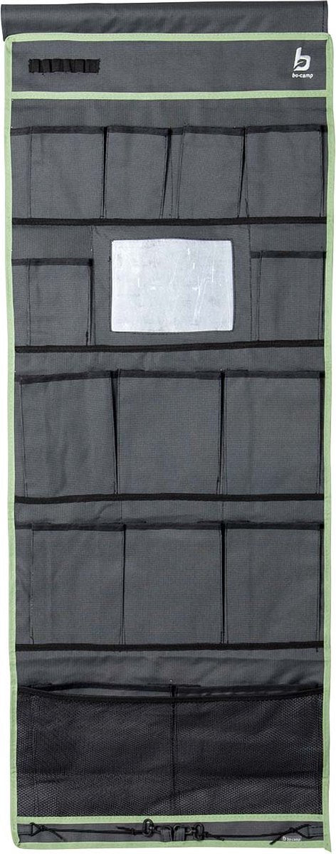 Bo-camp - tent organizer - with mirror - 15 compartments