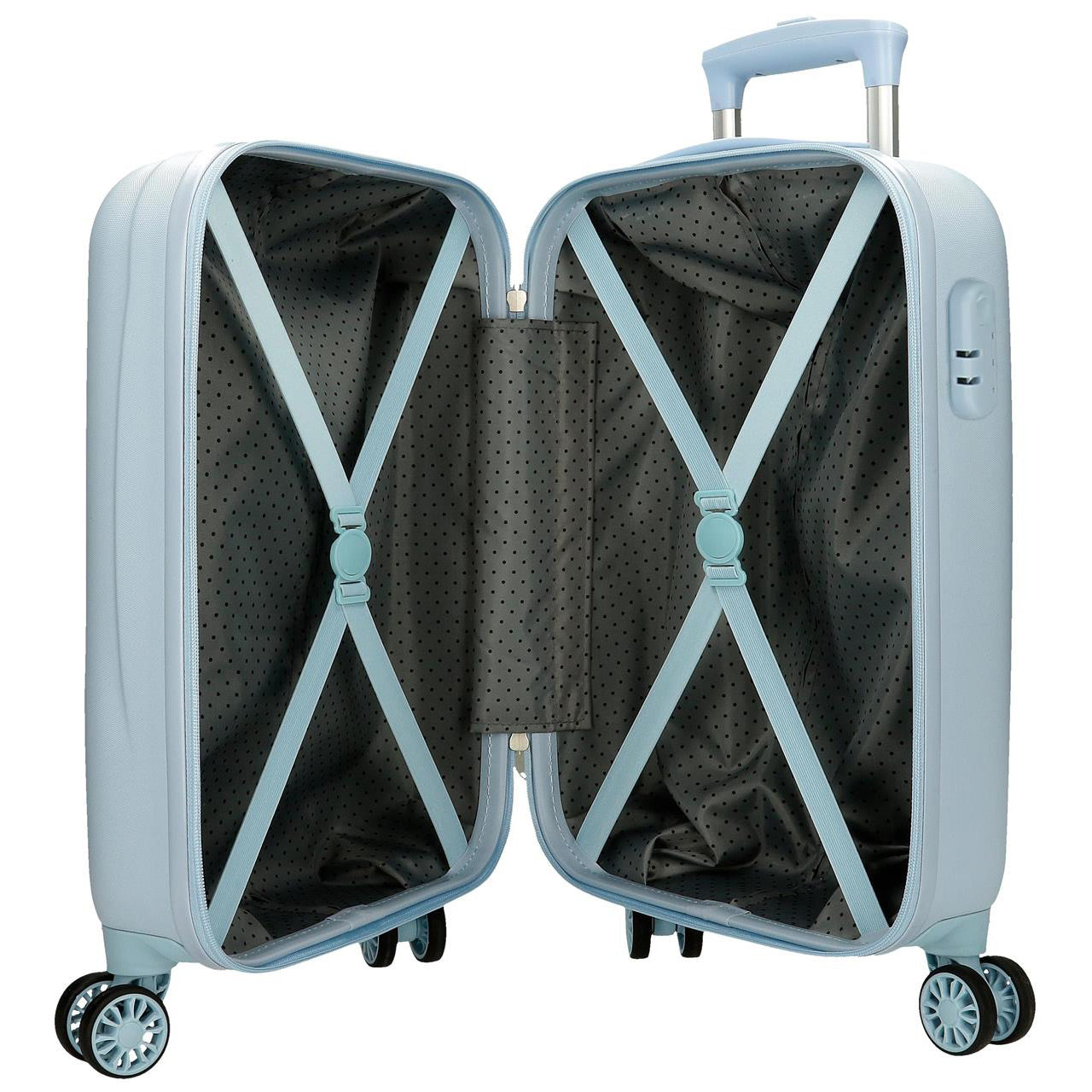 Trolley estuche feliz azul, 50 cm