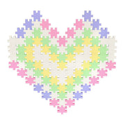 Meli minis pastel bouwblokken, 400dlg. - afbeelding 2