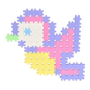 Meli minis pastel bouwblokken, 400dlg. - afbeelding 3
