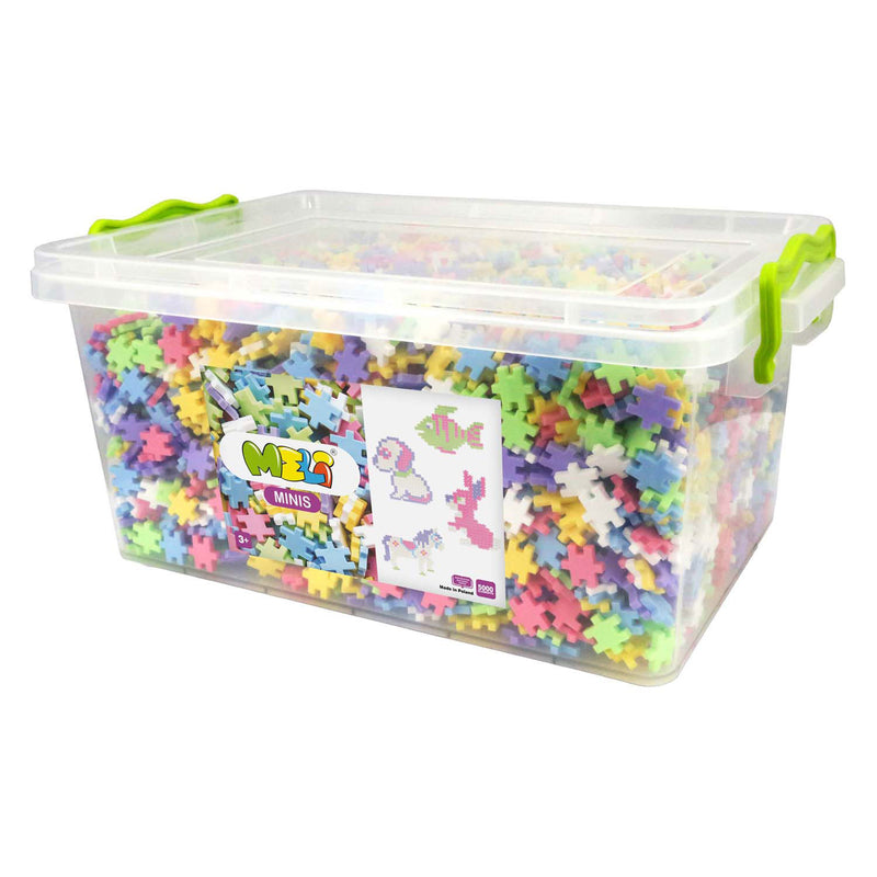 Meli minis mattoncini pastello, 5000 pz.